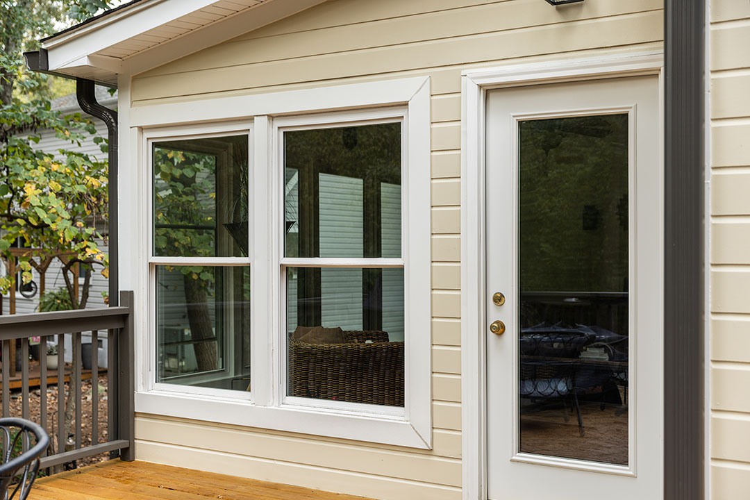Home Exterior Porch Windows