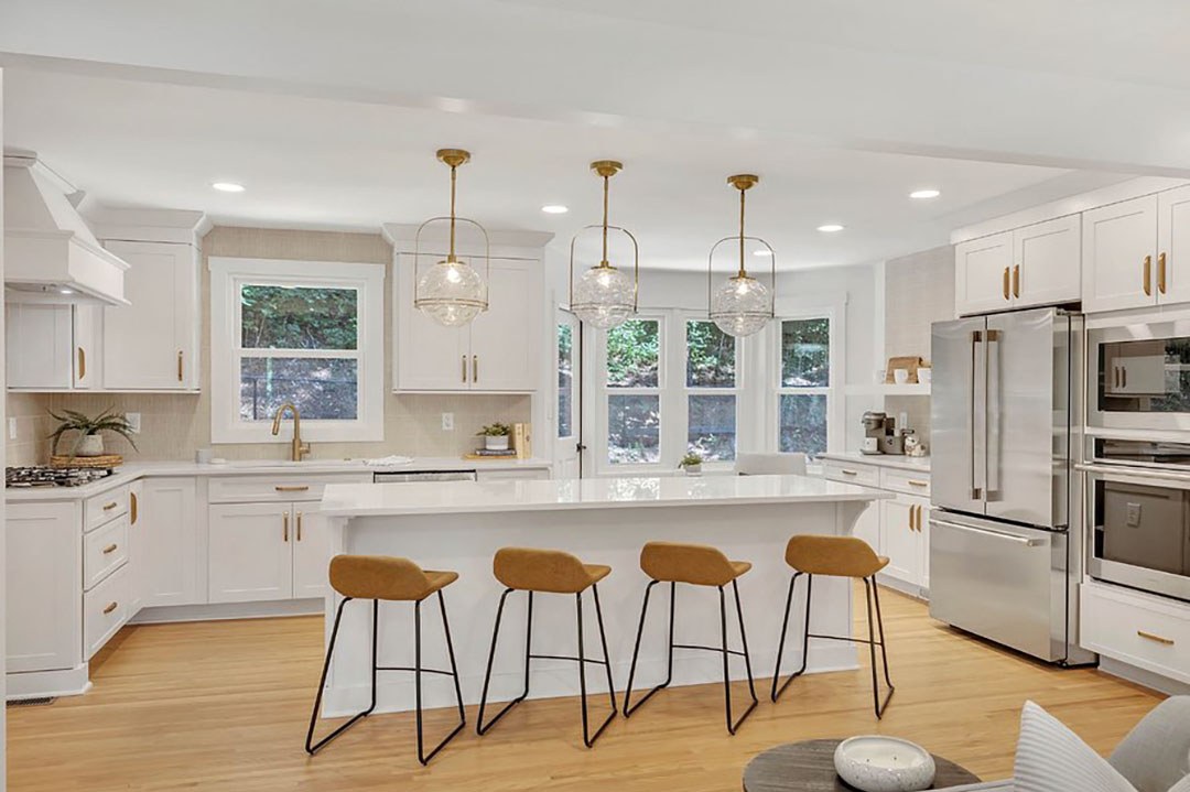 Home Kitchen Interior Windows