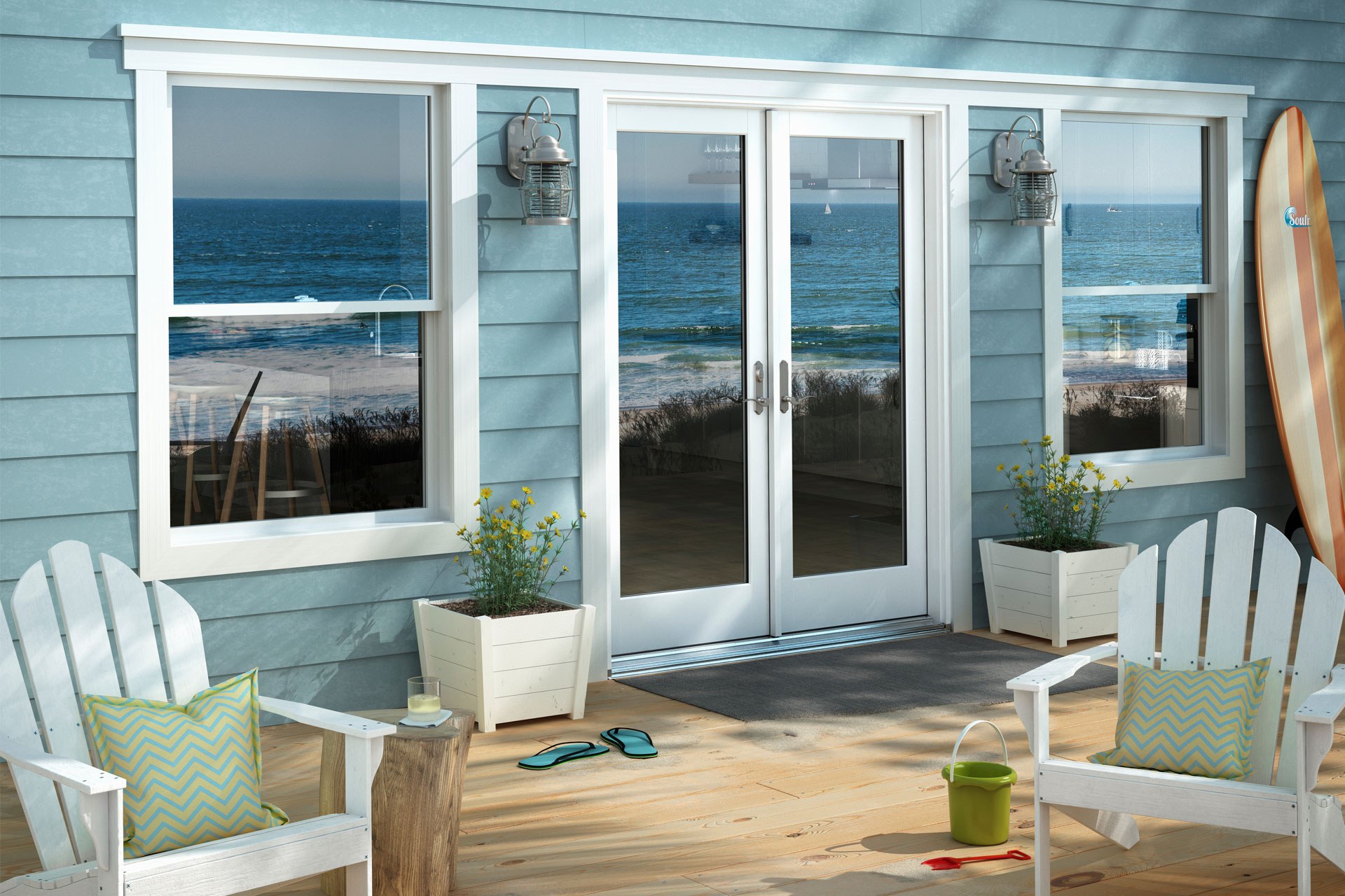 Header Beach House Patio Window World Hero 1980X1280