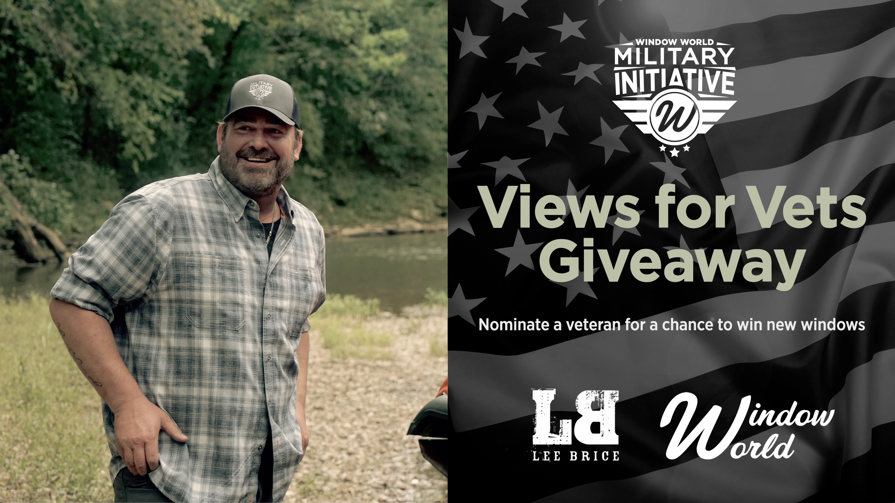 Header Lee Brice Window World Vets Contest