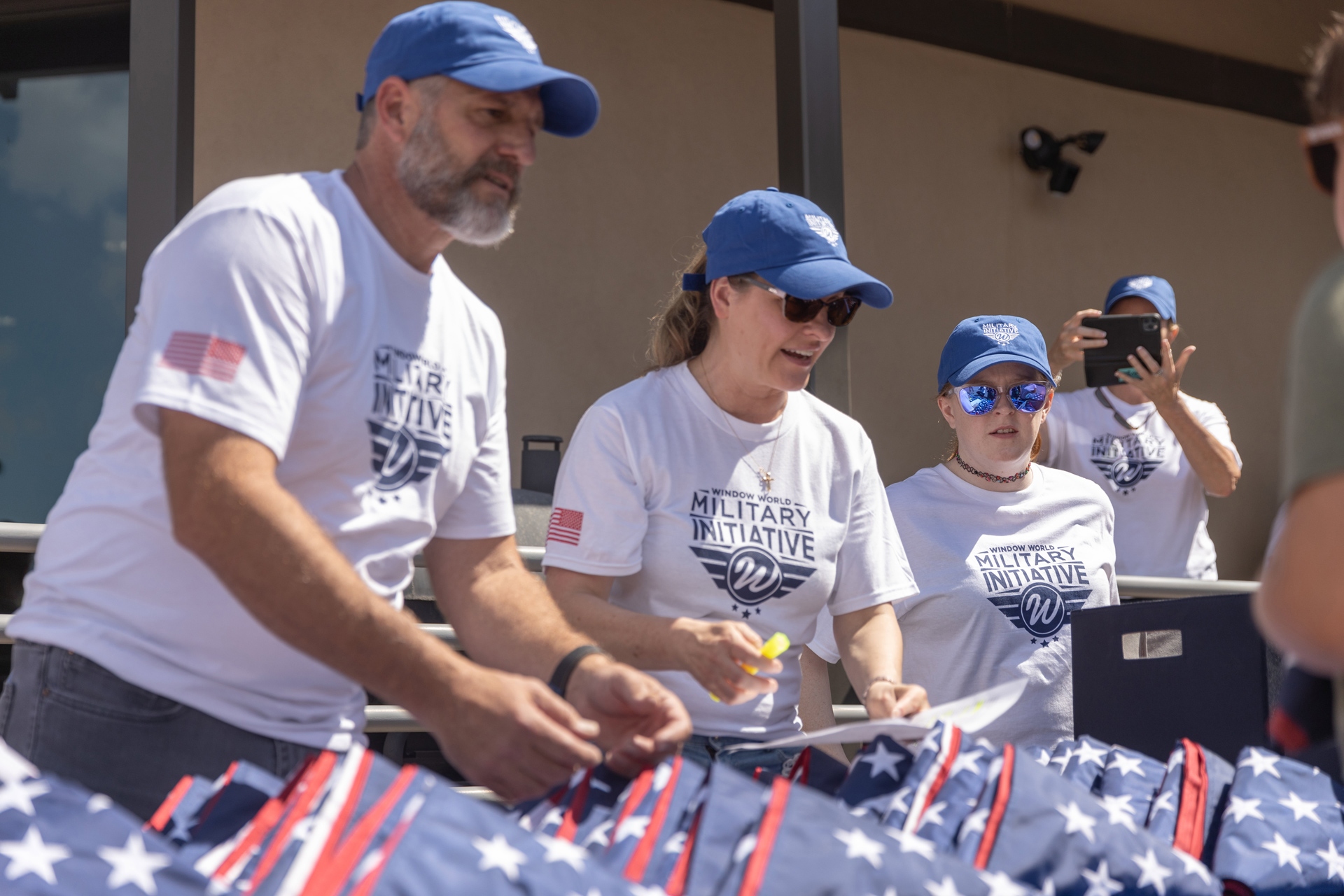 The Window World Old Glory Exchange Flag Event