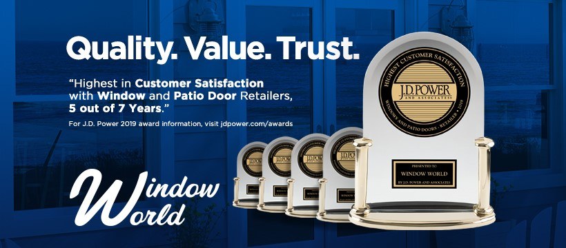 Window World wins J.D. Power study in 2019.