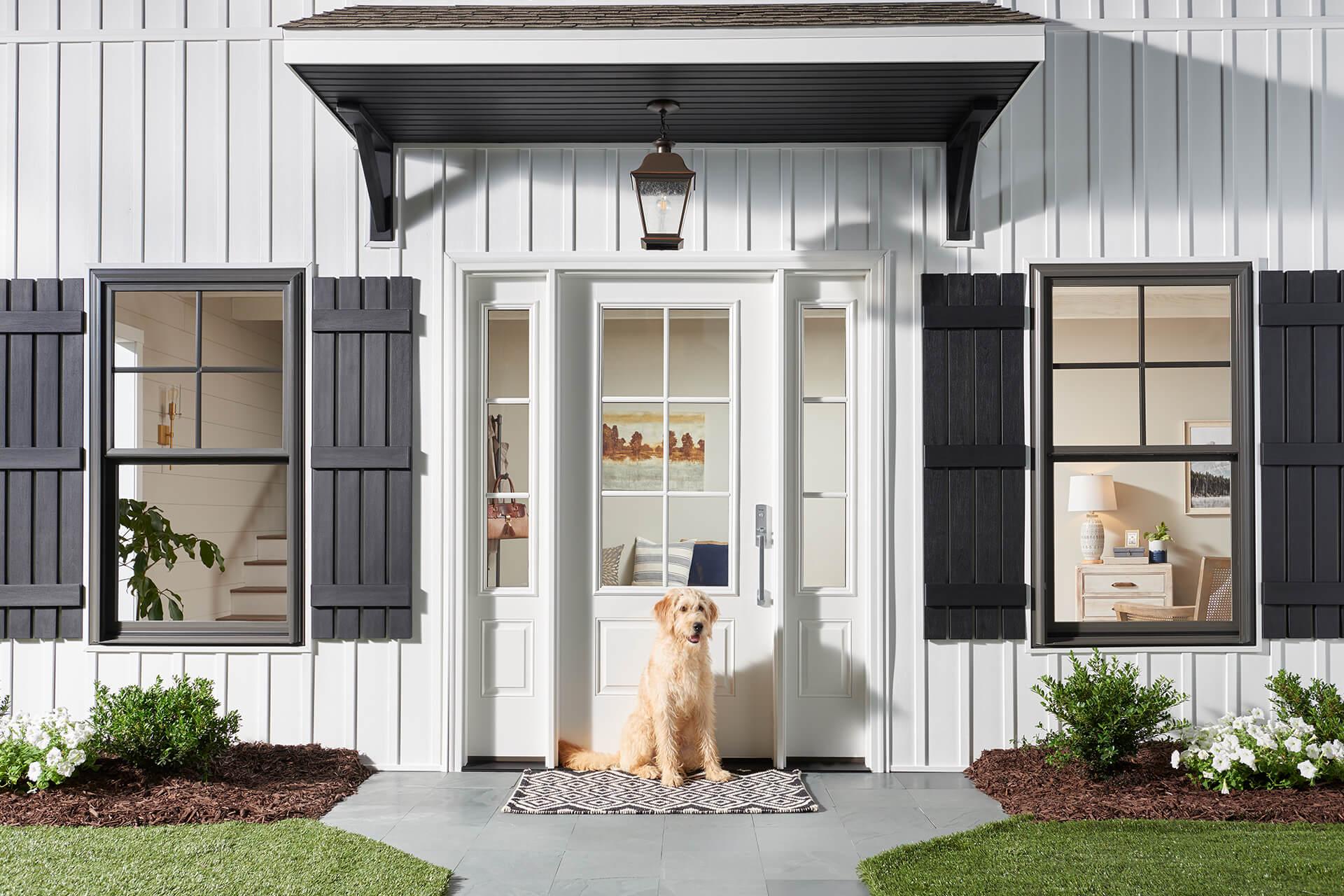 Farmhouse Door Dog Window World Hero 1980X1280