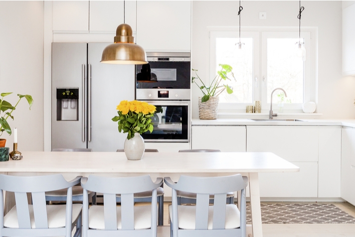 A clean kitchen