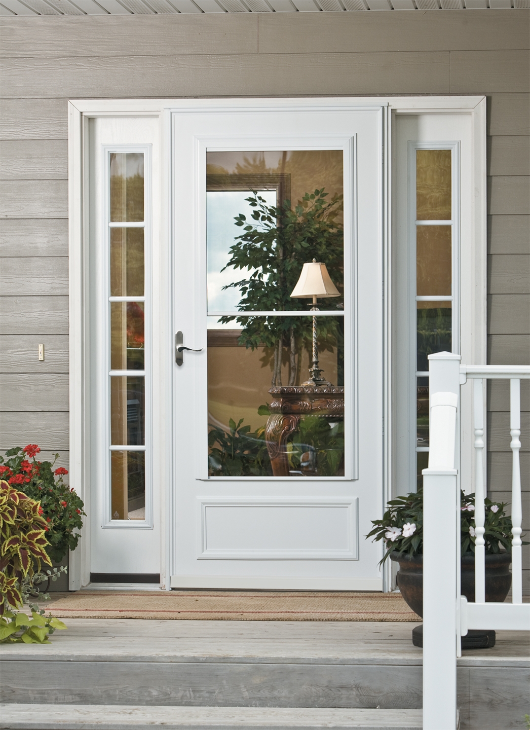 storm doors with screens for back doors