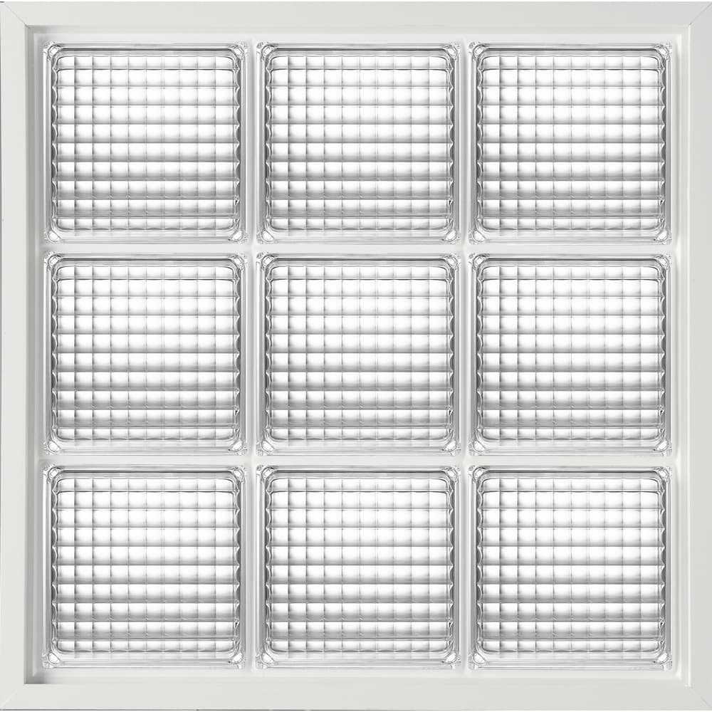 Cross Rib Block Window