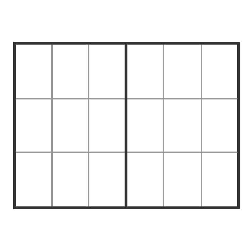 9 By 9 Window Grid