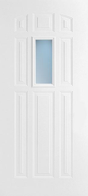 Entry Doors Smooth Without External Grids 0006 Without External Grids 8P Center Lite