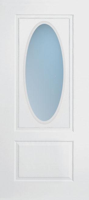 Entry Doors Smooth Without External Grids 0012 Without External Grids 1P 3Q Oval Elite