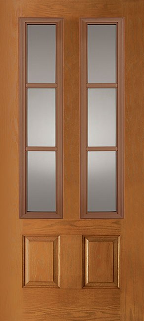 Entry Doors Woodgrain Sdls 0009 Sdl 2P Twin 3Q 3 L