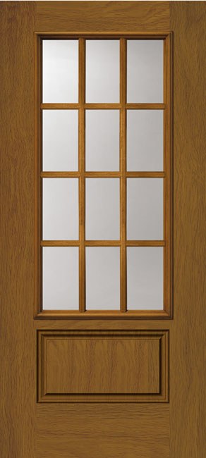 Entry Doors Woodgrain Sdls 0014 Sdl 1P 3Q 12 L