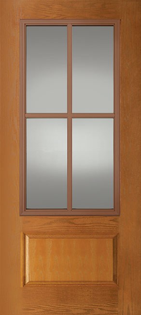 Entry Doors Woodgrain Sdls 0016 Sdl 1P 3Q 4 L