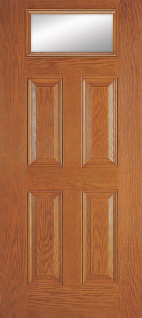 Entry Doors Woodgrain Doors 4Panelrectangle