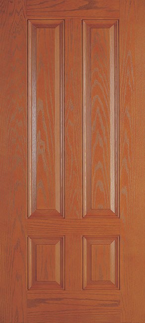 Entry Doors Woodgrain Noglass 4P3Q