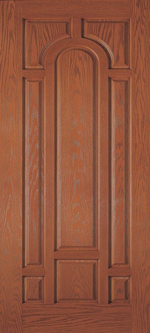 Entry Doors Woodgrain Noglass 8P