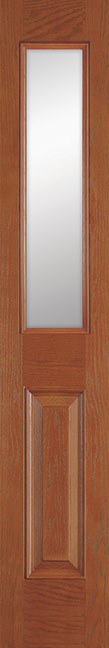 Entry Doors Woodgrain Sidelites Half