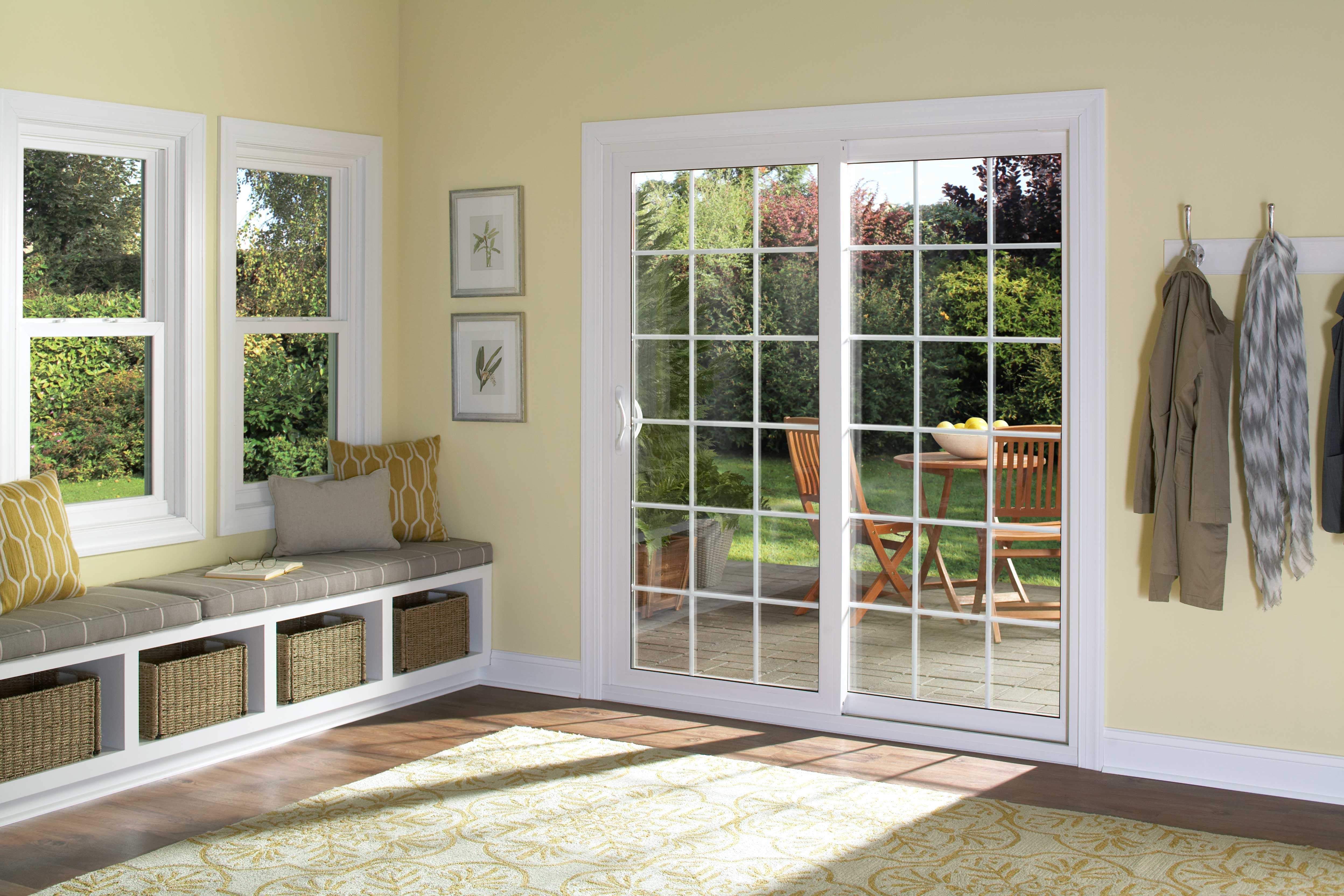 Vinyl And Glass Sliding Patio Door Replacements Window World