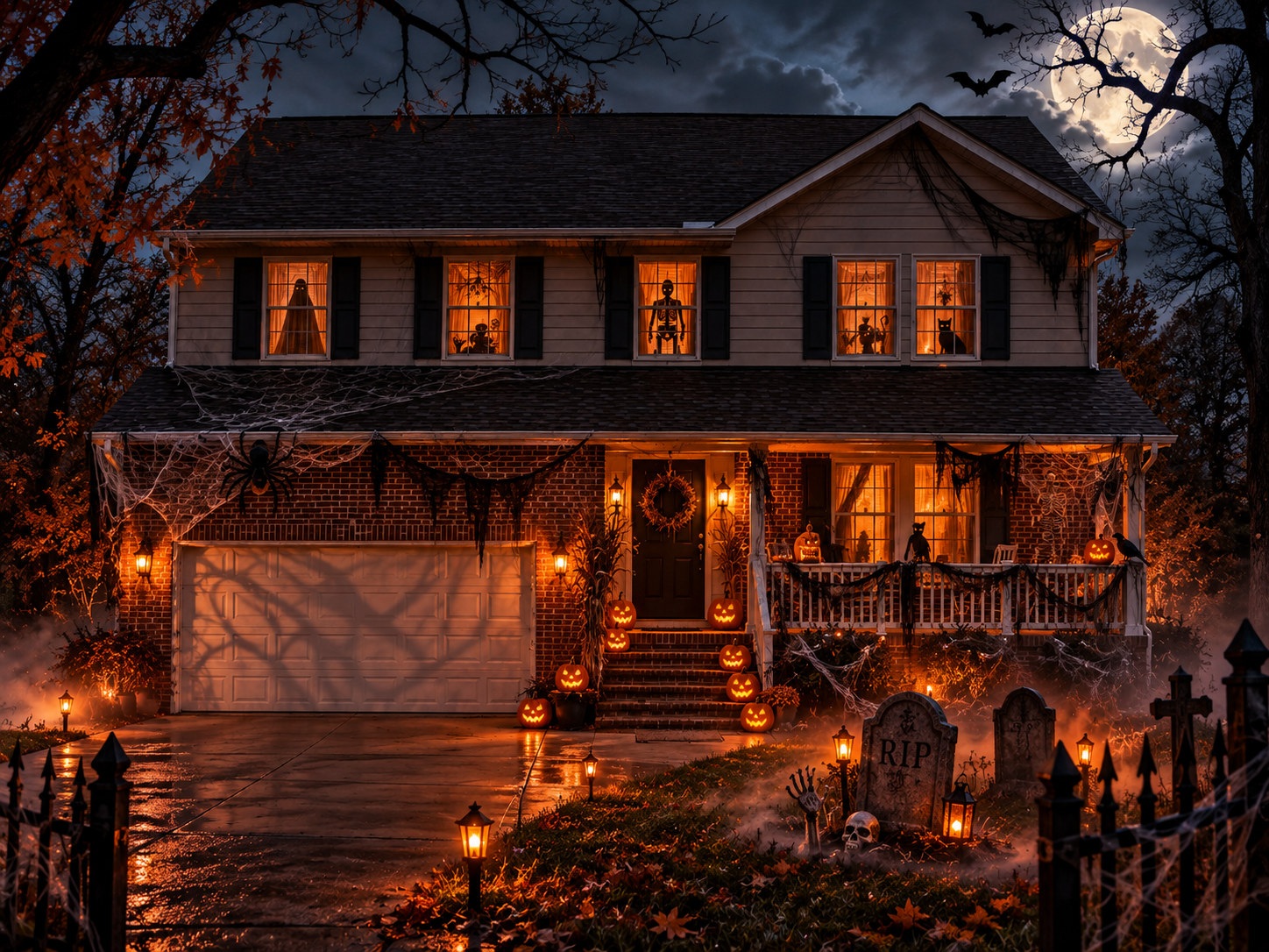Scary Halloween House Under 2Mb
